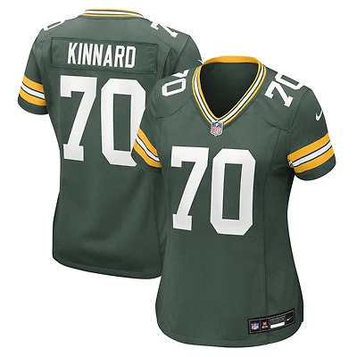 Women's Nike Darian Kinnard  Green Bay Packers Team Game Jersey