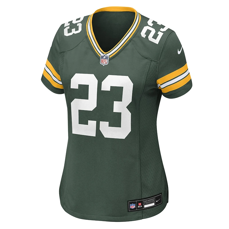 Women's Nike Emanuel Wilson  Green Bay Packers Team Game Jersey