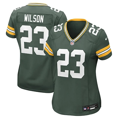 Women's Nike Emanuel Wilson  Green Bay Packers Team Game Jersey