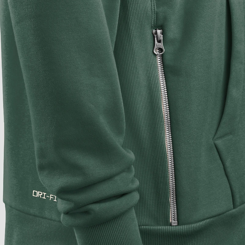 Women's Nike Green Bay Packers 2025 Sideline Standard Issue Initial Home Dri-FIT Hoodie