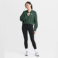 Women's Nike Green Bay Packers Phoenix Fleece Quarter-Zip Sweatshirt