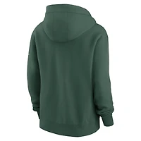 Sweat à capuche entièrement zippé Nike Green Bay Packers Phoenix Rewind pour femme