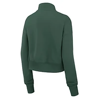 Sweat-shirt Nike Green Bay Packers Primetime Phoenix à demi-zip pour femme