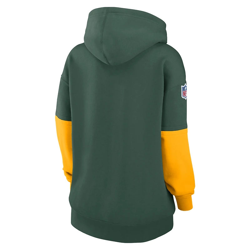 Women's Nike Green Bay Packers Sideline Essential Hoodie