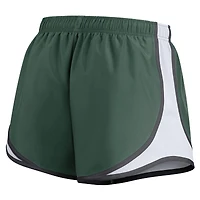 Short Nike Tempo vert Green Bay Packers pour femme