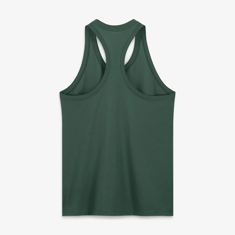 Women's Nike Green Bay Packers Tri-Blend Dri-FIT Racerback Tank Top