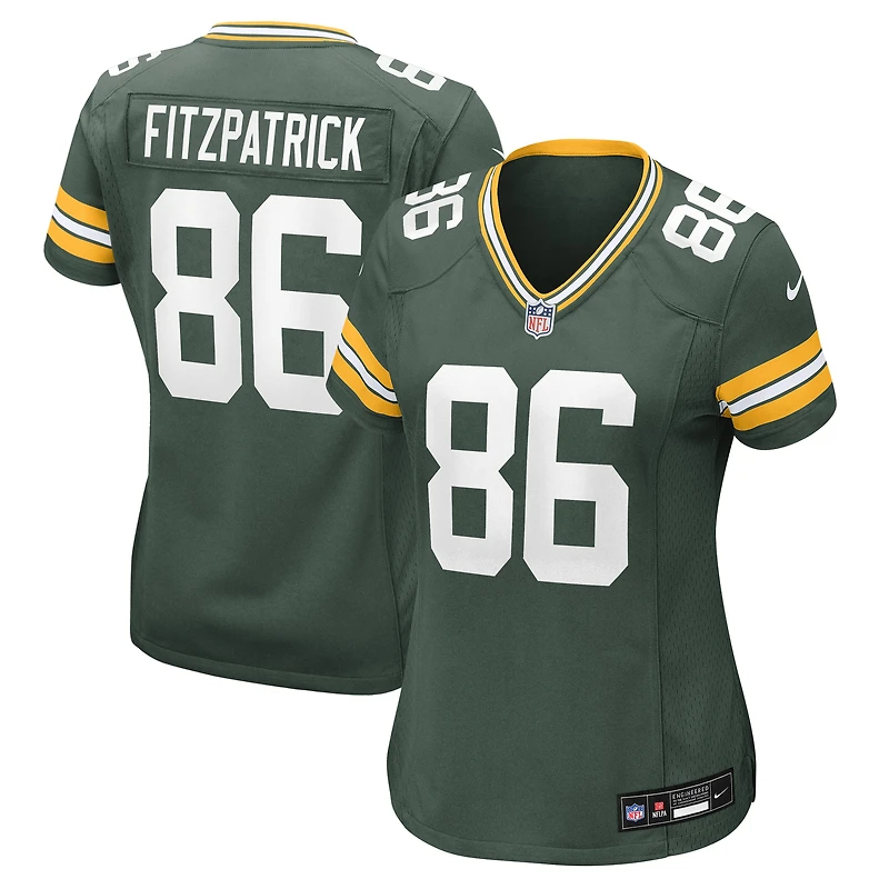 Women's Nike John FitzPatrick  Green Bay Packers Team Game Jersey