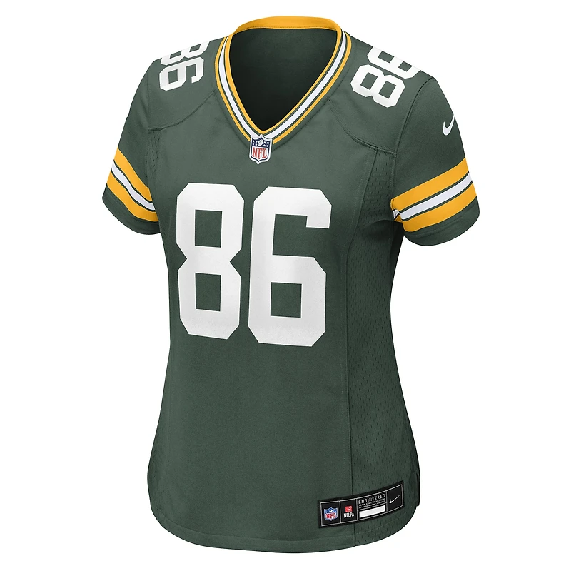 Maillot Nike John FitzPatrick Green pour femme, équipe des Bay Packers