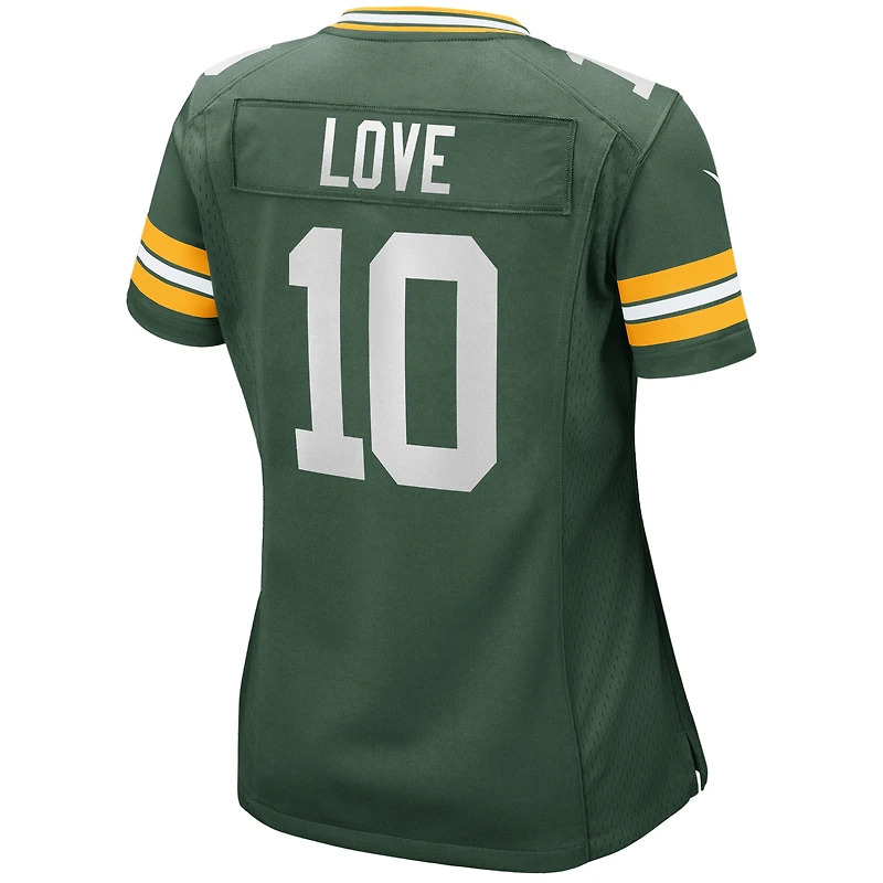 Women's Nike Jordan Love Navy Green Bay Packers The 1923 Classic Game Jersey