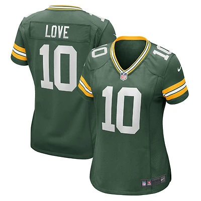 Women's Nike Jordan Love  Green Bay Packers Team Game Jersey