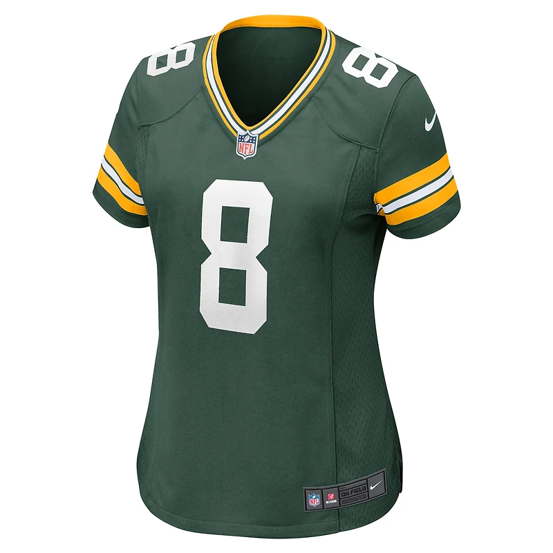 Maillot de match l'équipe Nike Josh Jacobs Green Bay Packers pour femme