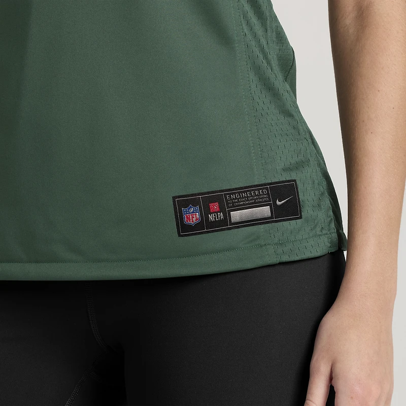 Maillot Nike Kamal Hadden Green pour femme, équipe des Bay Packers