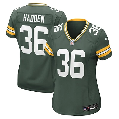 Women's Nike Kamal Hadden Green Bay Packers Team Game Jersey
