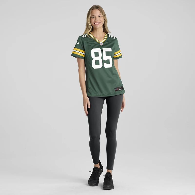 Women's Nike Lucas Havrisik Green Bay Packers Team Game Jersey