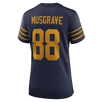 Women's Nike Luke Musgrave Navy Green Bay Packers The 1923 Classic Game Jersey