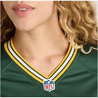 Maillot Nike Nate Hobbs Green pour femme, équipe des Packers de Bay