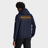 Sweat à capuche Nike Dri-FIT Sideline Standard Issue pour femme, bleu marine, des Green Bay Packers