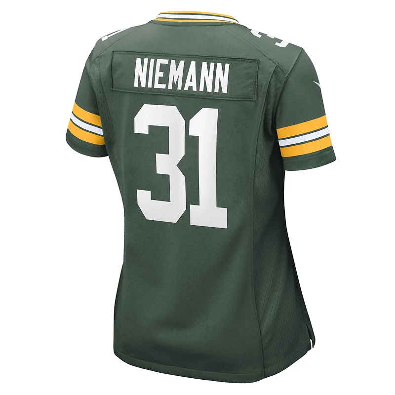Women's Nike Nick Niemann  Green Bay Packers Team Game Jersey