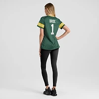 Women's Nike Number 1 Bride Green Bay Packers Game Jersey