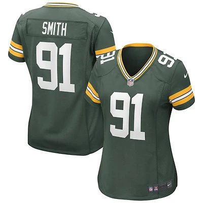 Maillot de match Nike Preston Smith Green Bay Packers pour femme