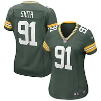 Maillot de match Nike Preston Smith Green Bay Packers pour femme