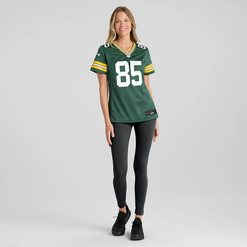 Maillot de match Nike Tucker Kraft Green Bay Packers pour femme