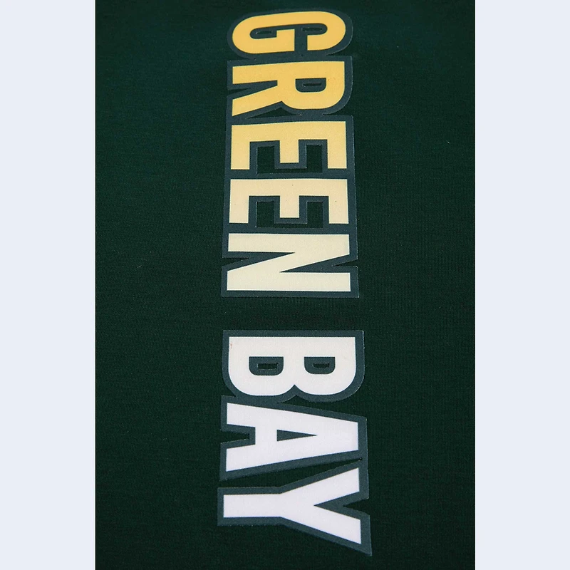 Débardeur court classique Pro Standard Green Bay Packers Ombre Wordmark pour femmes