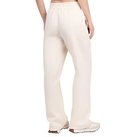 Women's Starter  Cream Green Bay Packers Pastel High Waisted Travel Fleece Pants