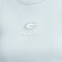 Débardeur court de voyage Green Bay Packers vert pastel pour femme