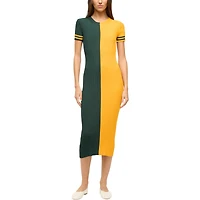 Women's STAUD  Green/Gold Green Bay Packers Colleen Dress