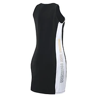 Women's WEAR by Erin Andrews Black Green Bay Packers Bodyframing Tank Dress