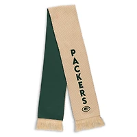 Women's WEAR by Erin Andrews Green Bay Packers Tonal Microcheck Scarf & Glove Set