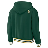 Sweat à capuche lacets pour femme WEAR by Erin Andrews Green Bay Packers