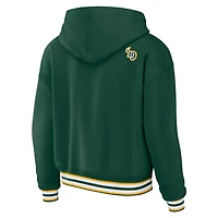 Sweat à capuche lacets grande taille pour femme WEAR by Erin Andrews Green Bay Packers