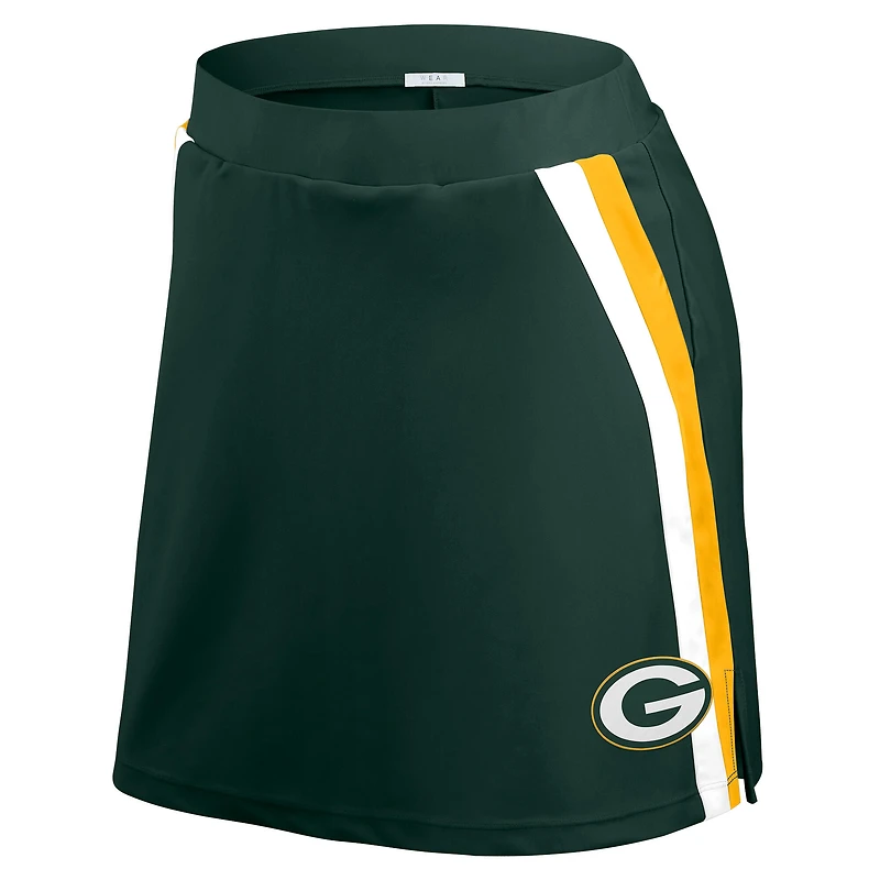 Women's WEAR by Erin Andrews Green Bay Packers Stripe Skort