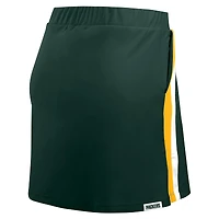 Jupe-short à rayures Green Bay Packers pour femme WEAR by Erin Andrews