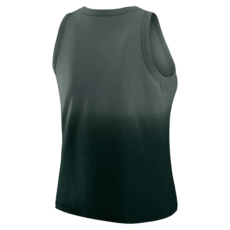 Débardeur vert ombré Green Bay Packers pour femme WEAR by Erin Andrews x Gracie Hunt
