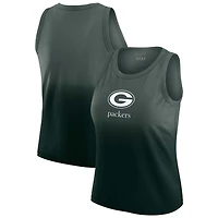 Débardeur vert ombré Green Bay Packers pour femme WEAR by Erin Andrews x Gracie Hunt