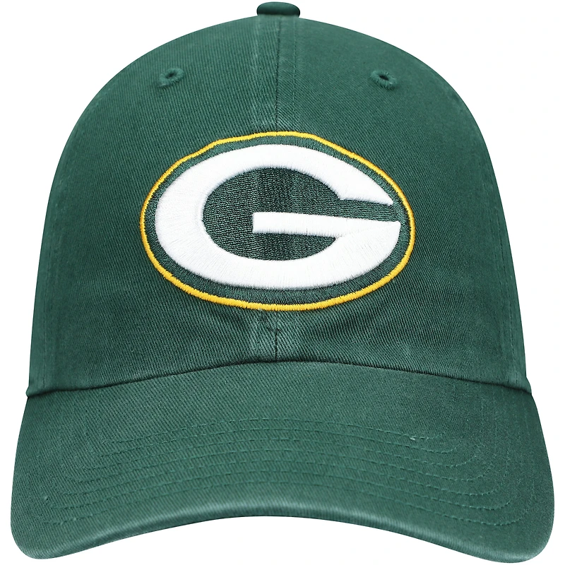 '47 Green Green Bay Packers Logo Clean Up Casquette ajustable pour jeune
