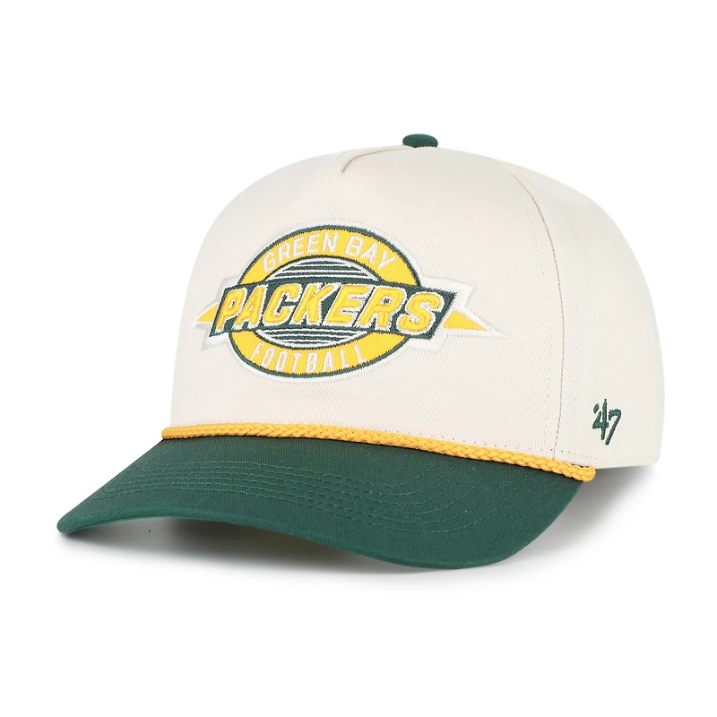 Youth '47  Natural Green Bay Packers Freemont Hitch Adjustable Hat