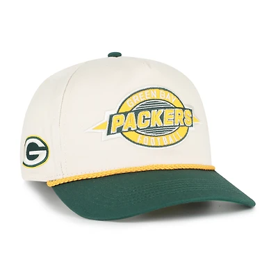 Casquette ajustable Green Bay Packers Freemont Hitch pour jeunes, modèle 47 naturel