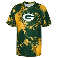 T-shirt vert Green Bay Packers The Mix pour jeune