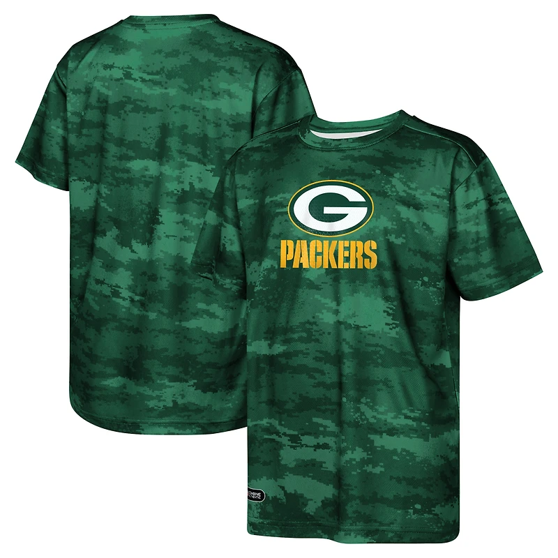 T-shirt de mêlée pour jeunes Green Bay Packers