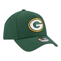 Youth New Era  Green Green Bay Packers 9FORTY A-Frame Adjustable Hat