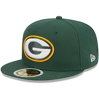 Casquette ajustée 59FIFTY Main Green Bay Packers New Era pour jeune