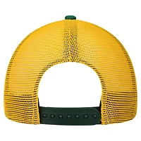 Youth New Era  White/Green Green Bay Packers Streak 9FORTY A-Frame Adjustable Hat