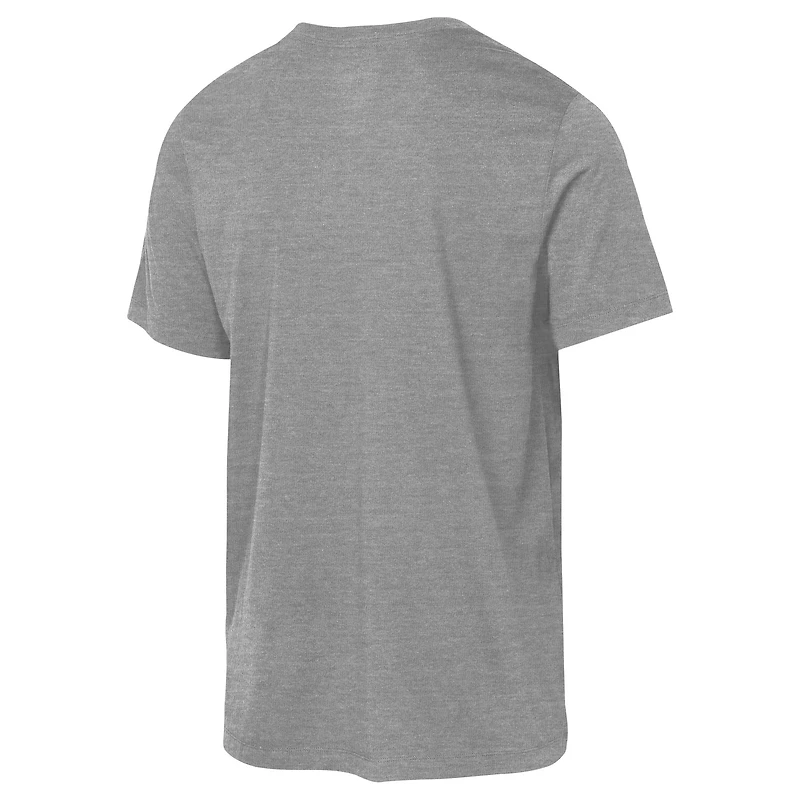 Youth Nike  Dark Heather Gray Green Bay Packers Rewind Tri-Blend T-Shirt