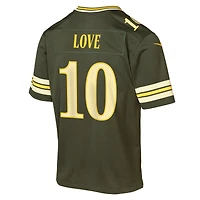 Youth Nike Jordan Love Green Bay Packers 2026 Rivalries Collection Game Jersey