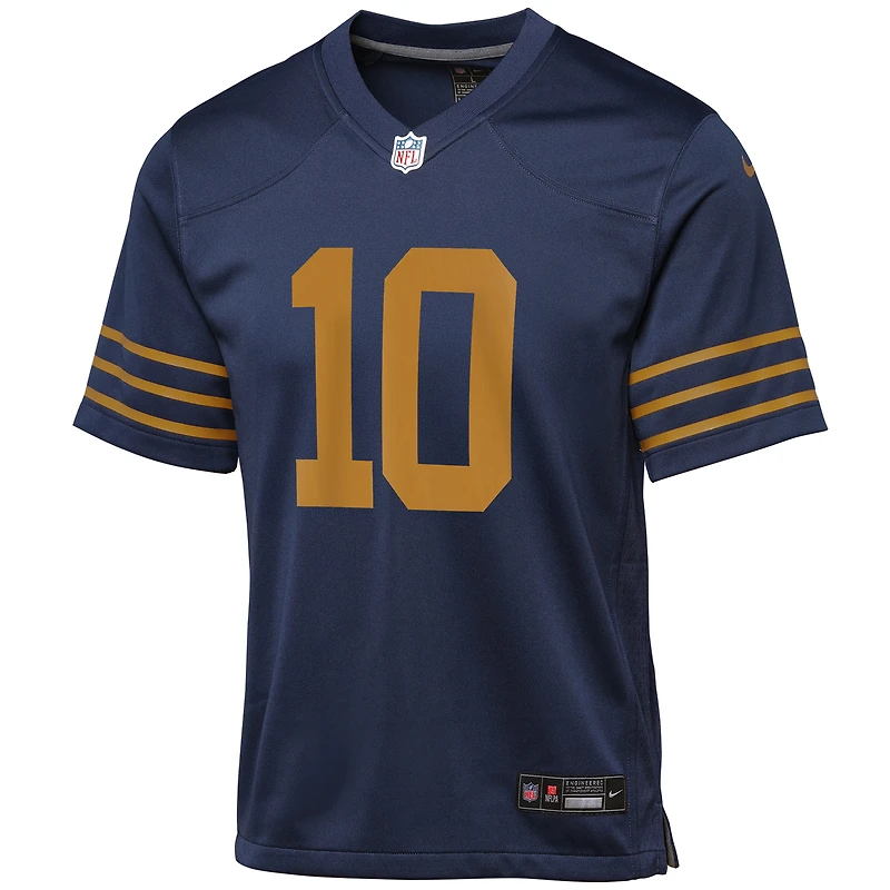Youth Nike Jordan Love Navy Green Bay Packers The 1923 Classic Game Jersey