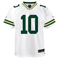 Youth Nike Jordan Love White Green Bay Packers Game Jersey